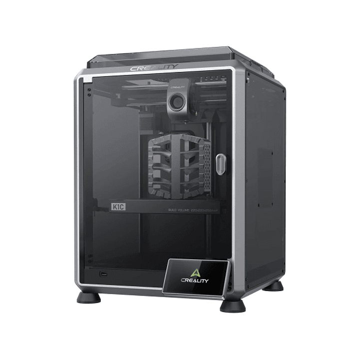 Creality K1C Impresora 3D Cerrada - Volumen 22x22x25cm - CoreXY, 12X Super Rapido - Camara IA Observadora - Purificacion Duradera y Modo Silencioso -  1
