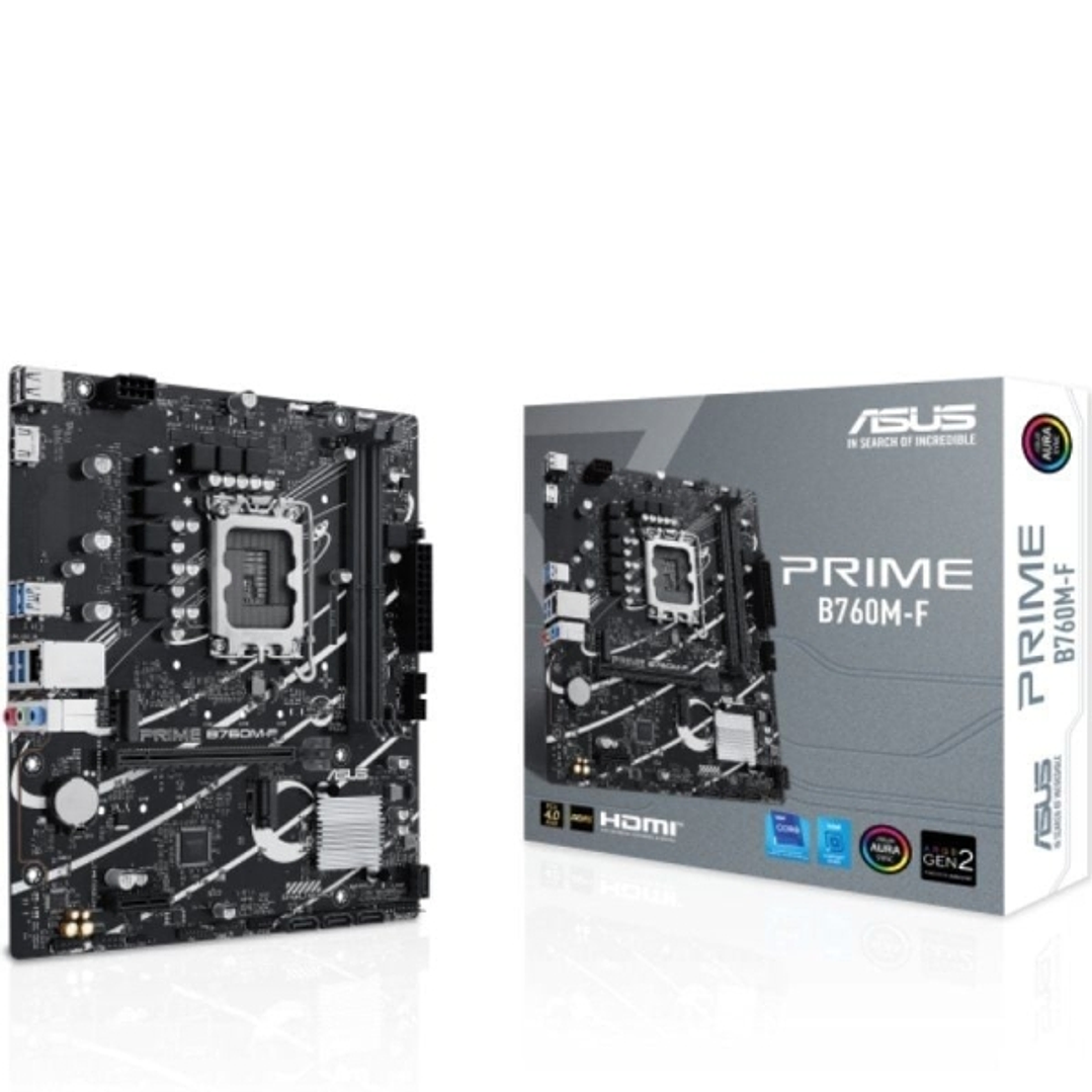 Asus PRIME B760M-F  2xDDR5 M.2, PCIe 4.0, Sata III, HDMI, MicroATX 1
