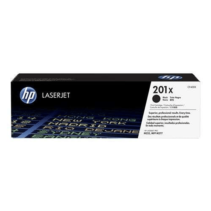 HP CF400X Negro Cartucho de Toner Original - 201X 1