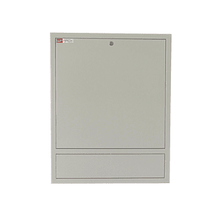 WP RWN-02601-W Armario Mural Vertical 4U - Cerradura de Seguridad con Llave Tubular - 600x150x750mm - Color Blanco