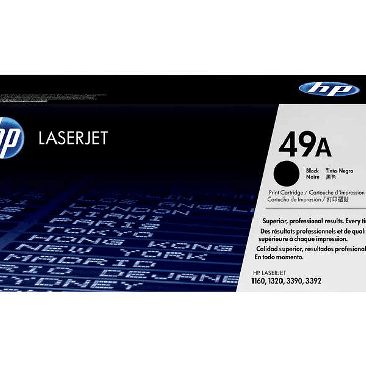HP Q5949A Negro Cartucho de Toner Original - 49A 1