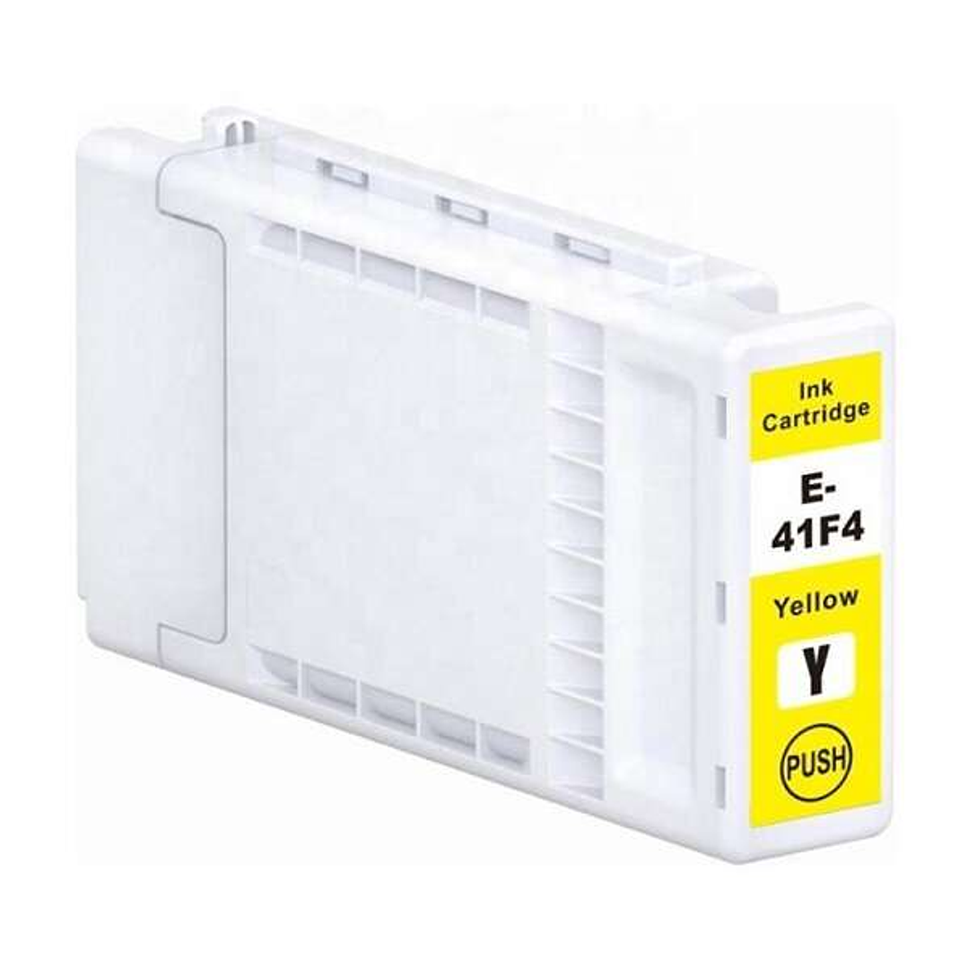 Epson T41F4/T41R4 Amarillo Cartucho de Tinta Pigmentada Generico - Reemplaza C13T41F440/C13T41R440 1