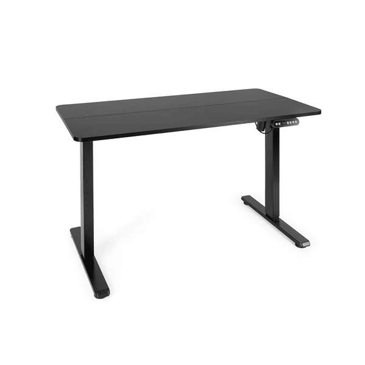 Tooq Origami Mesa de Escritorio Electrica Ajustable en Altura 730-1180mm - Motor DC 100-240V - Tablero de MDF 18mm - Color Negro 1