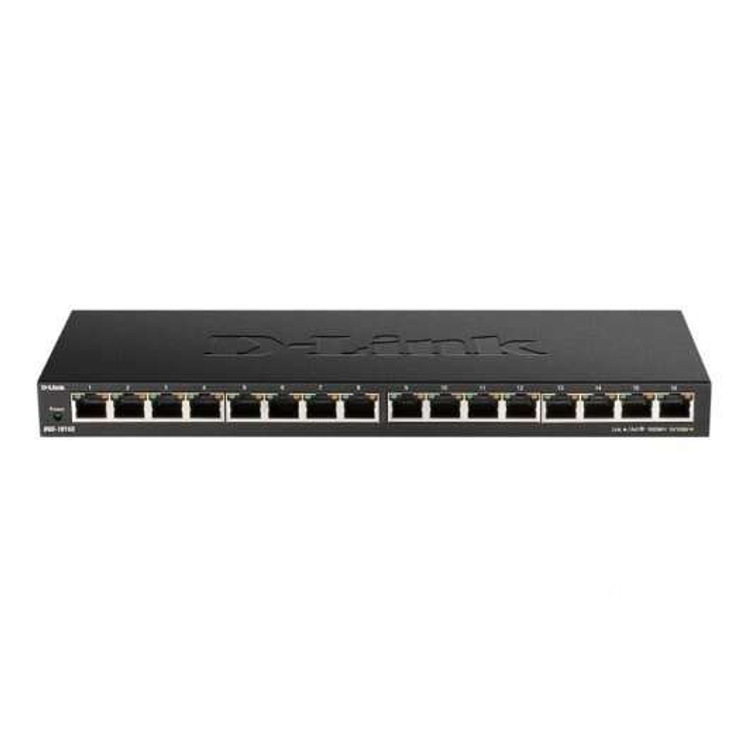D-Link Switch 16 Puertos Gigabit 10/100/1000 Mbps 1