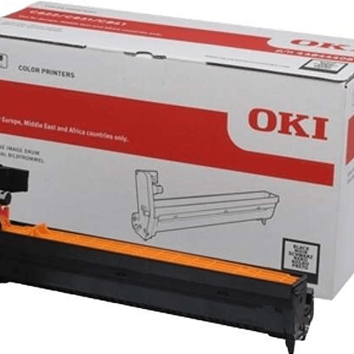 OKI C824/C834/C844 Negro Tambor de Imagen Original - 46857508 1