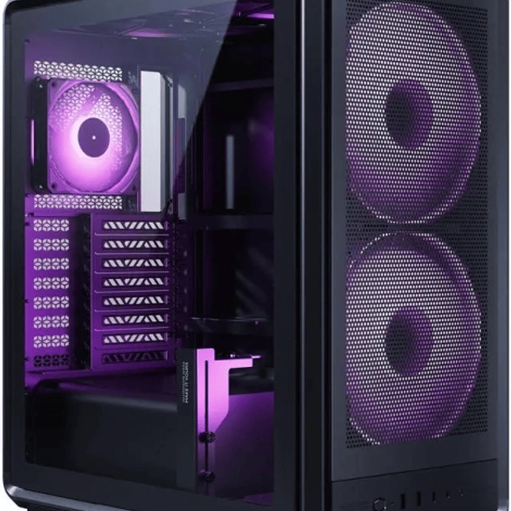 Cooler Master Masterframe 500 Caja Torre E-ATX - 2 Ventiladores 200mm RGB Frontales - Ventana Lateral - Paneles Intercambiables - Rejilla Metal-Mesh - 1