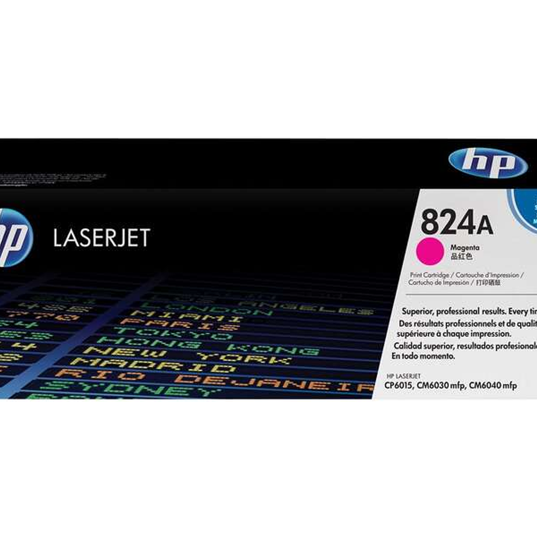 HP CB383A Magenta Cartucho de Toner Original - 824A 1