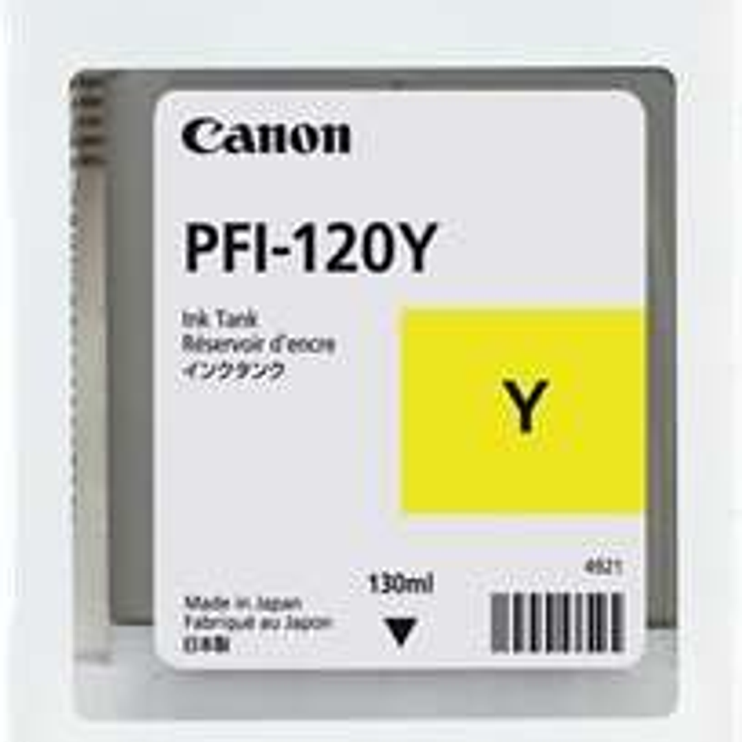 Canon PFI120 Amarillo Cartucho de Tinta Original - 2888C001 1