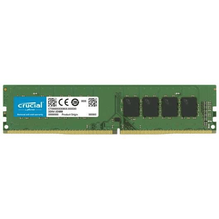 Crucial Memoria RAM DDR4 32GB 3200Mhz PC4-25600 CL22 DIMM 1