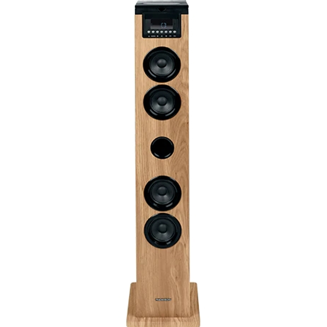 Thomson Cosy DS122CD Torre de Sonido 60W Bluetooth 5.0 - Reproductor de CD - Entrada AUX 3,5mm, USB y Lector de Tarjetas SD/MMC - Mando a Distancia -  1