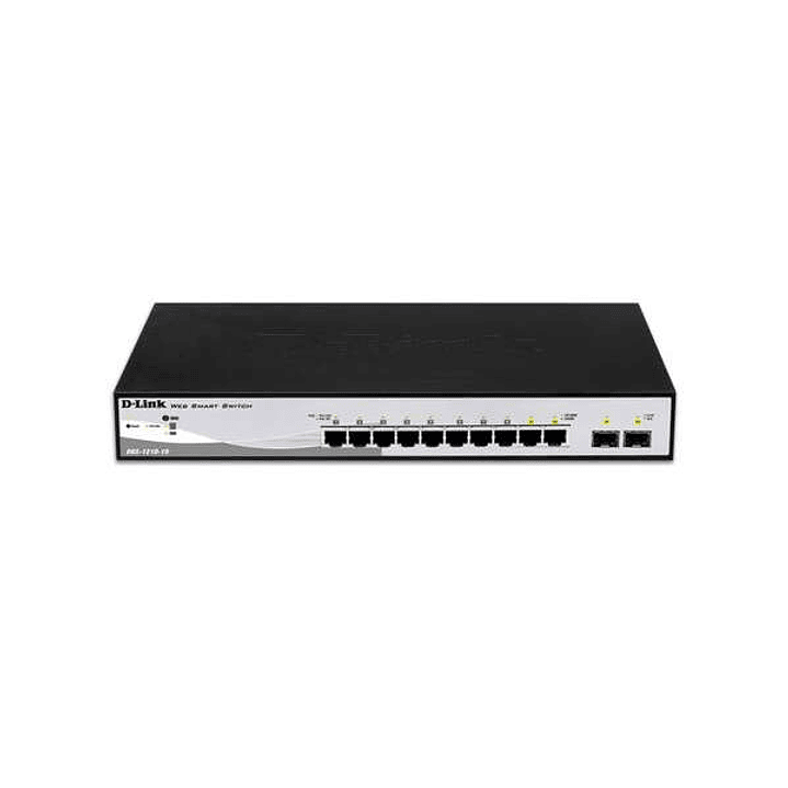 D-Link Switch Semigestionable 8 Puertos Gigabit + 2 Puertos Giga Combo 1