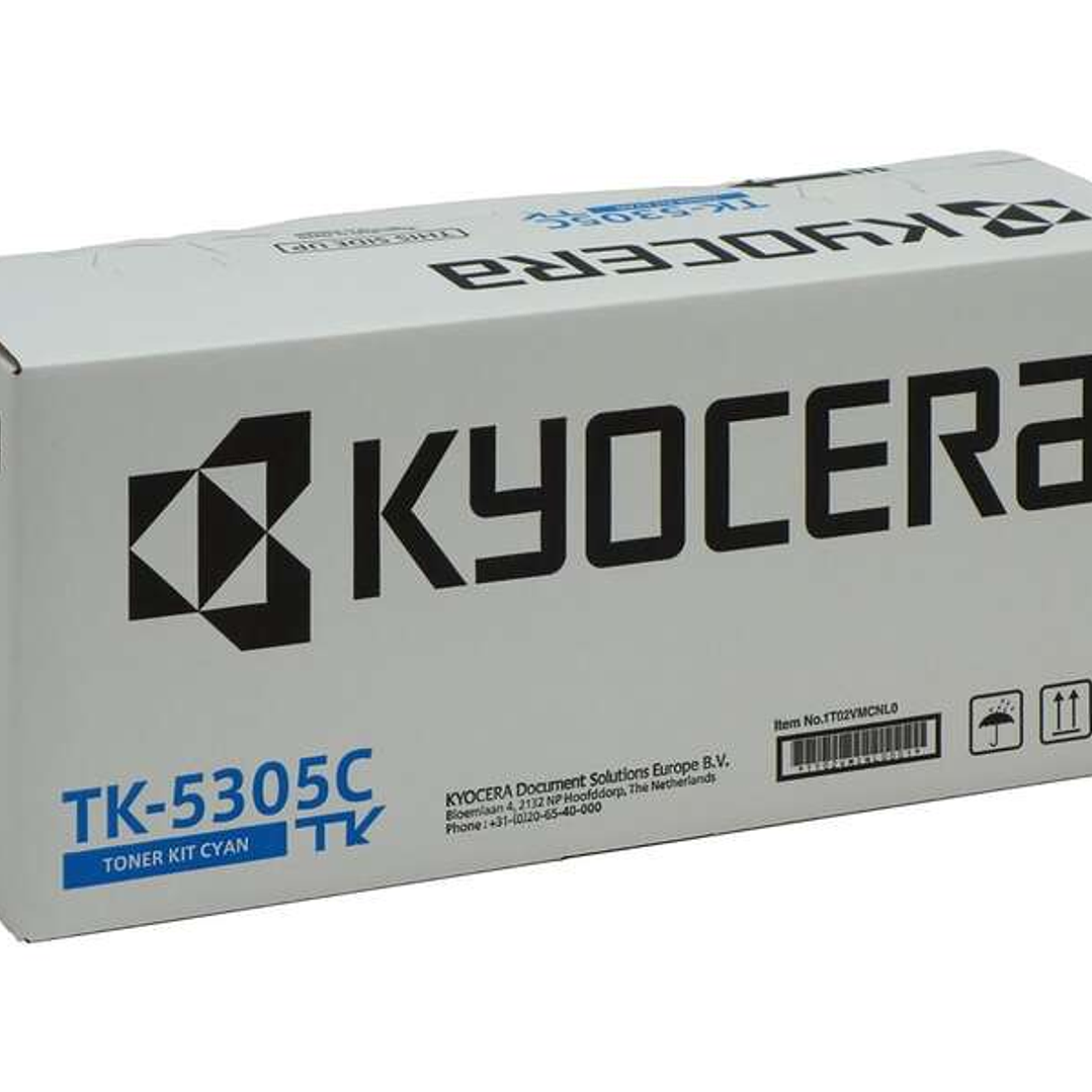 Kyocera TK5305 Cyan Cartucho de Toner Original - 1T02VMCNL0/TK5305C 1