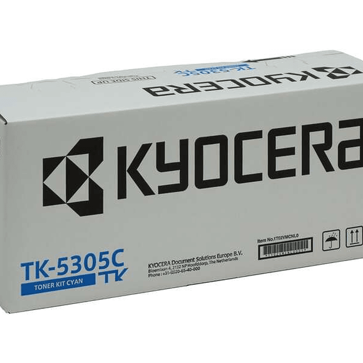 Kyocera TK5305 Cyan Cartucho de Toner Original - 1T02VMCNL0/TK5305C 1