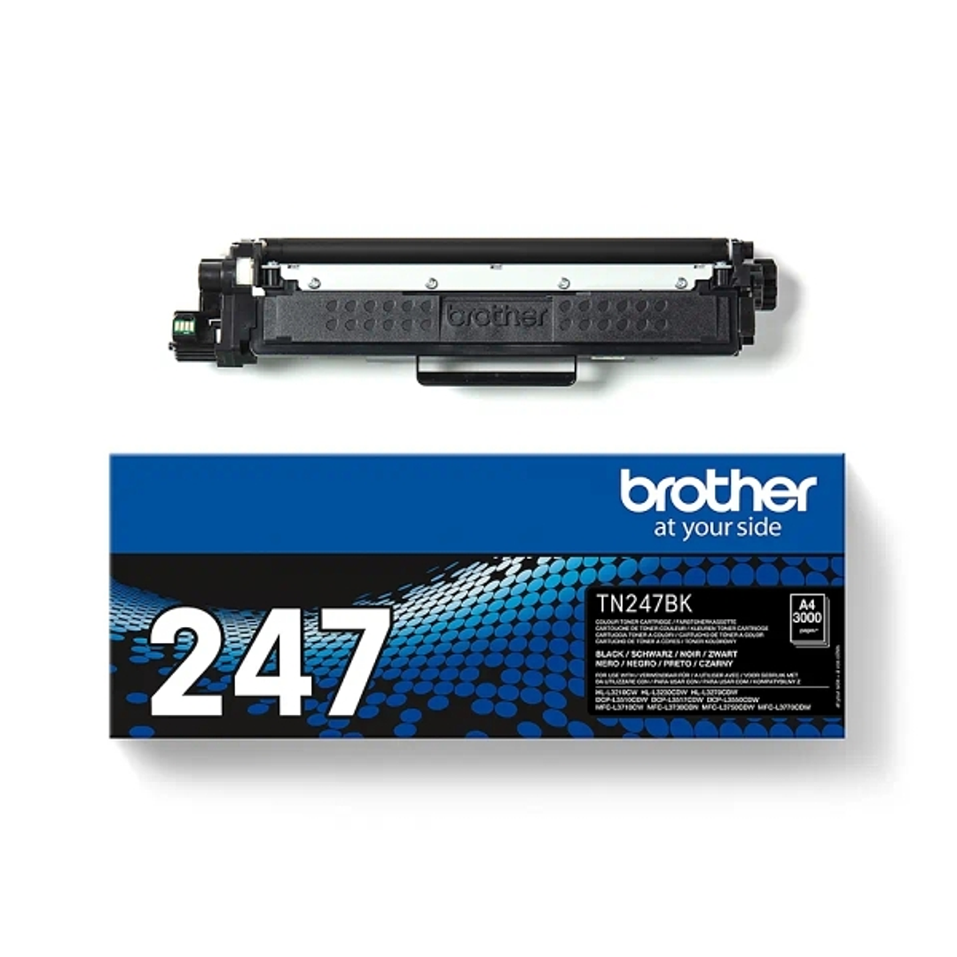 Brother TN247 Negro Cartucho de Toner Original - TN247BK 1