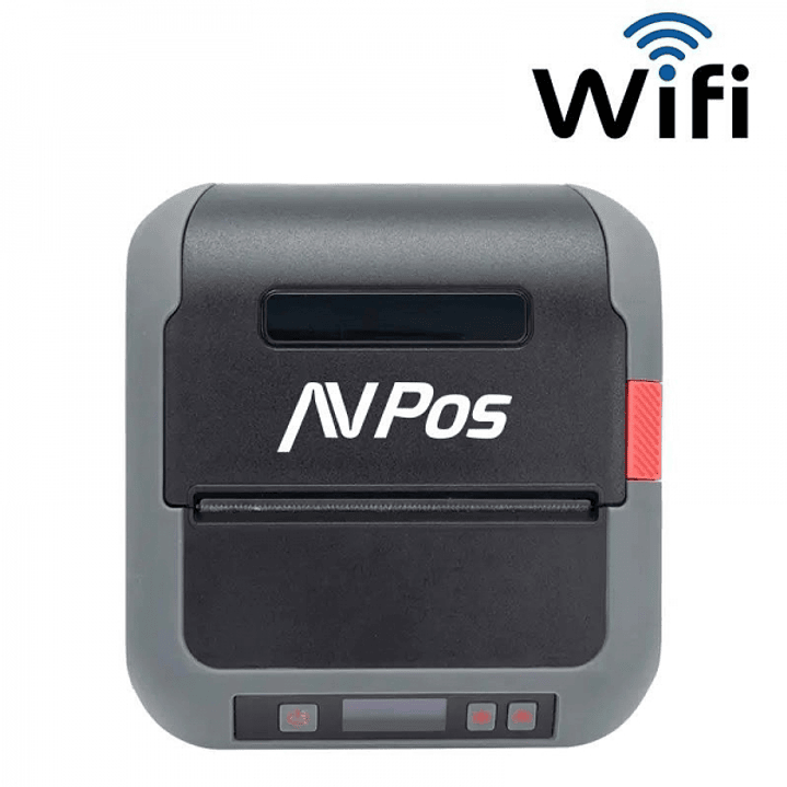 AVPos AVP-MLP900W Impresora Termica Portatil de Etiquetas con Funda - Resolucion 203 DPI - Velocidad 70 mm/s - USB y Wifi - Color Negro 1