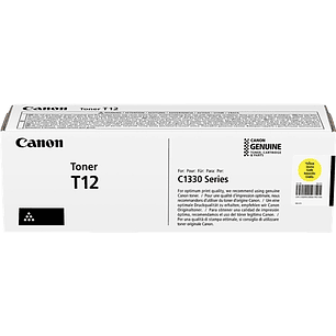 Canon T12 Amarillo Cartucho de Toner Original - 5095C006