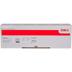 OKI C831/C841 Negro Cartucho de Toner Original - 44844508