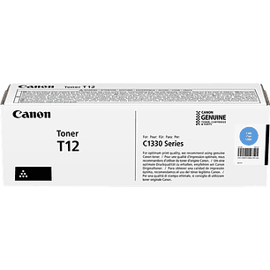 Canon T12 Cyan Cartucho de Toner Original - 5097C006