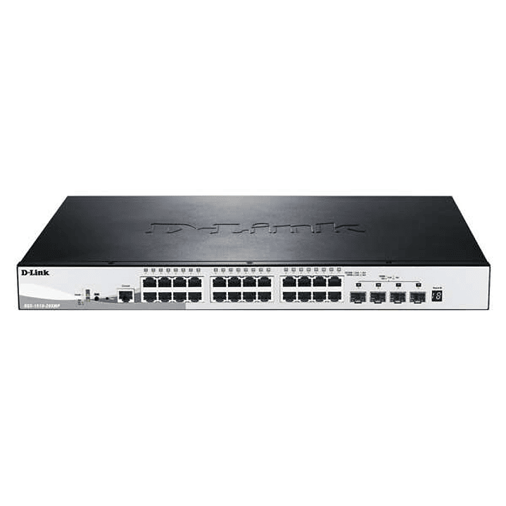 D-Link Switch Semigestionado 24 Puertos Gigabit PoE + 4 SFP+ 1