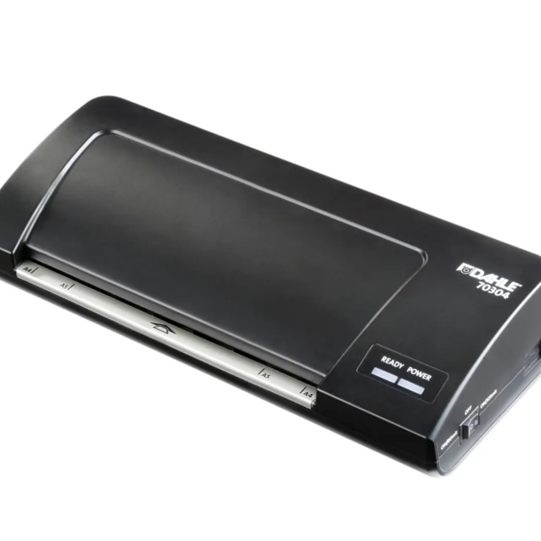 Dahle 70304 Plastificadora A4 - Calidad Fotografica - Calentamiento en 30seg - Velocidad de 500mm/min - Espesor a Plastificar Max. 0,5mm 1