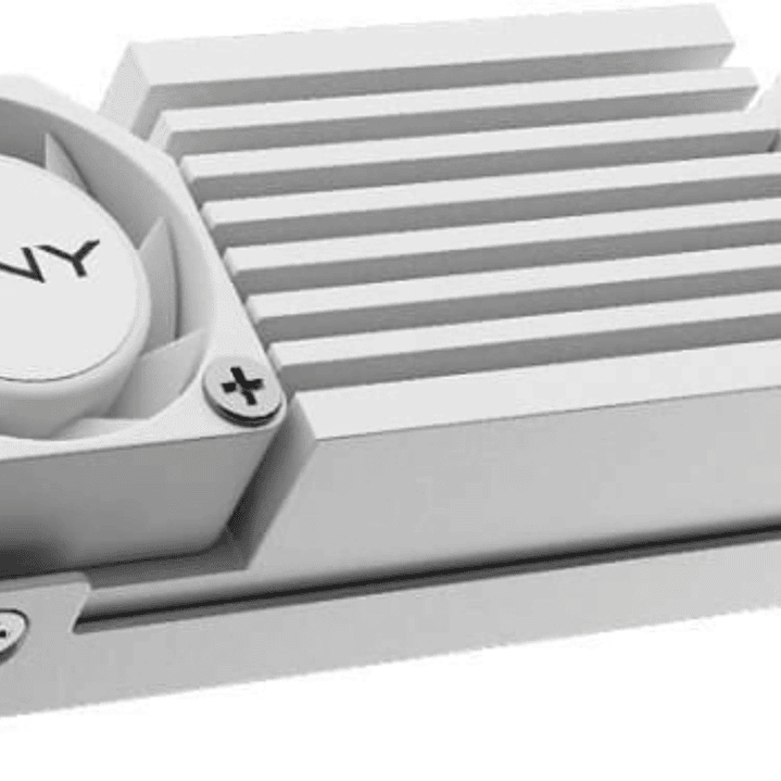 PNY CS3150 Disco Duro Solido SSD M2 2TB NVMe PCIe Gen5 x4 con Disipador Termico - Color Blanco 1