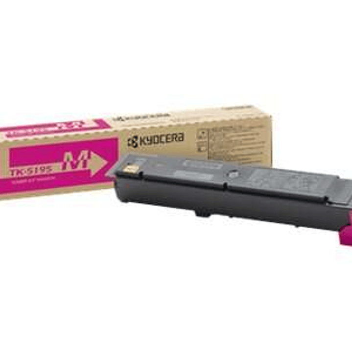 Kyocera TK5195 Magenta Cartucho de Toner Original - 1T02R4BNL0/TK5195M 1