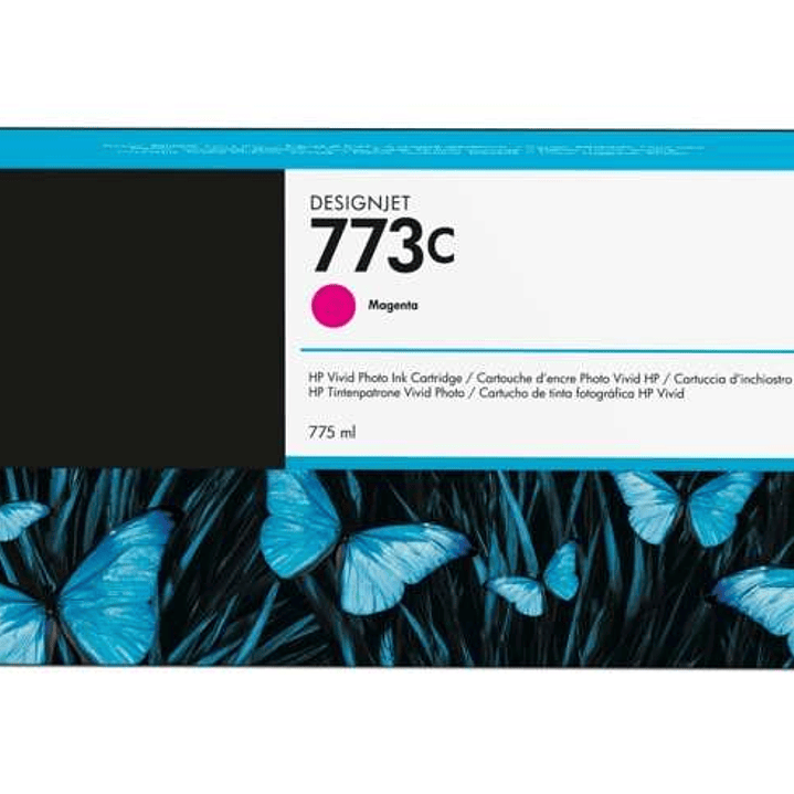 HP 773C Magenta Cartucho de Tinta Original - C1Q39A 1