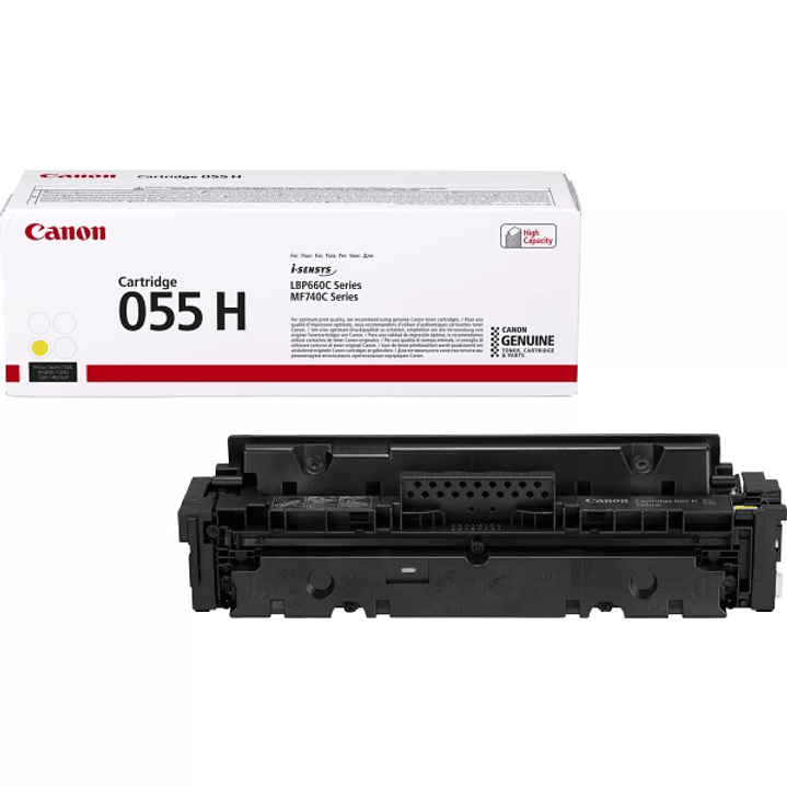 Canon 055H Amarillo Cartucho de Toner Original - 3017C002 1