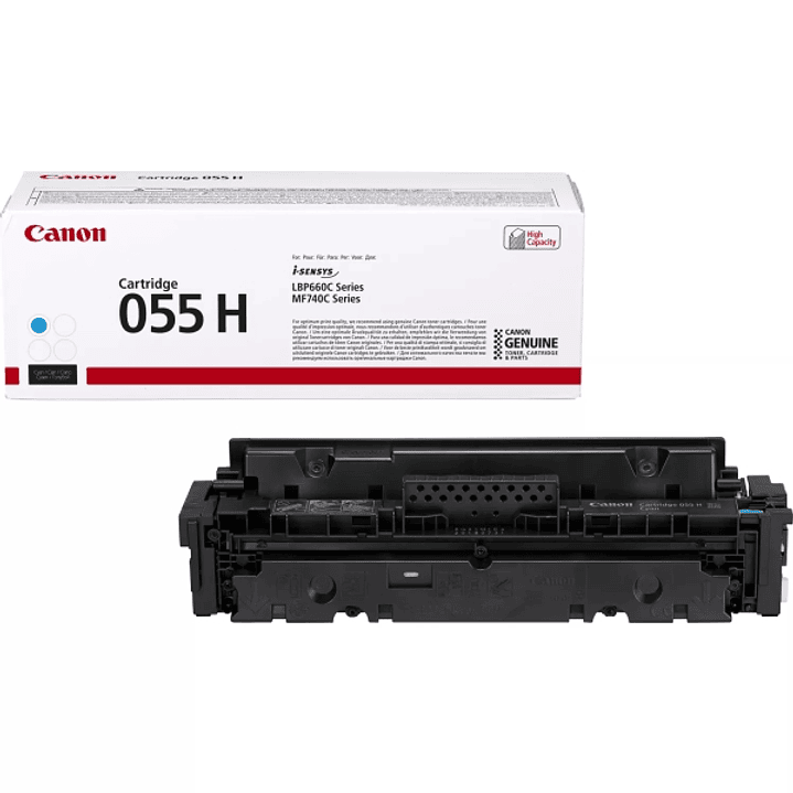Canon 055H Cyan Cartucho de Toner Original - 3019C002 1