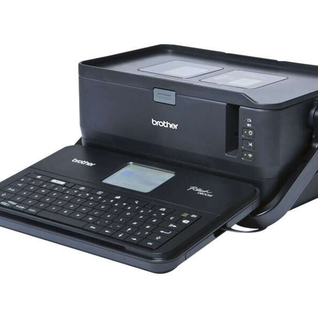 Brother PT-D800W Rotuladora Electronica Profesional USB WiFi - Pantalla LCD - Color Gris 1