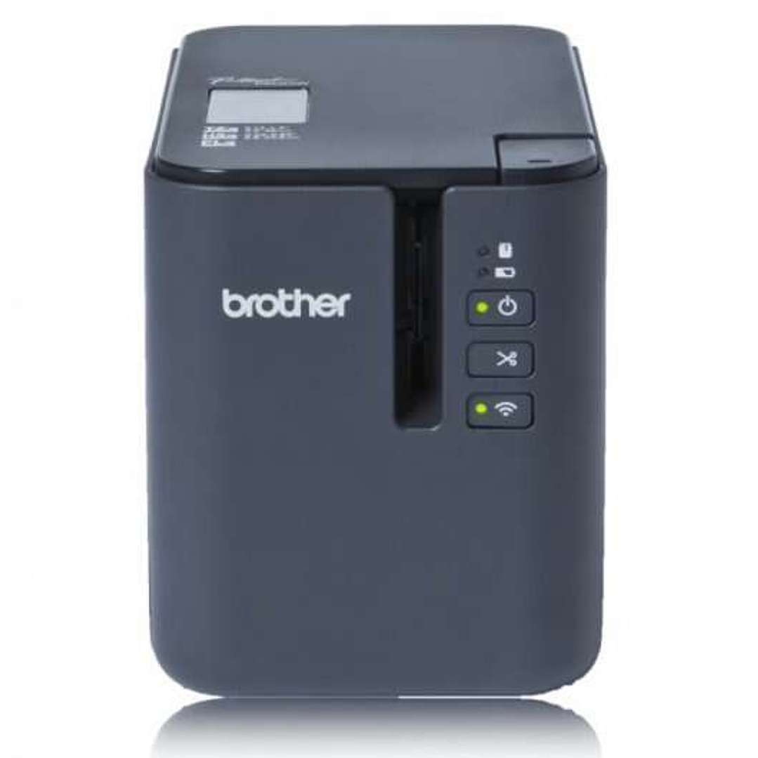 Brother PT-P900W Rotuladora Electronica Profesional USB, Serie, WiFi - Pantalla LCD - Velocidad 60mms - Color Gris 1