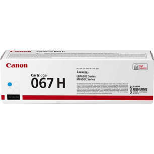 Canon 067H Cyan Cartucho de Toner Original - 5105C002