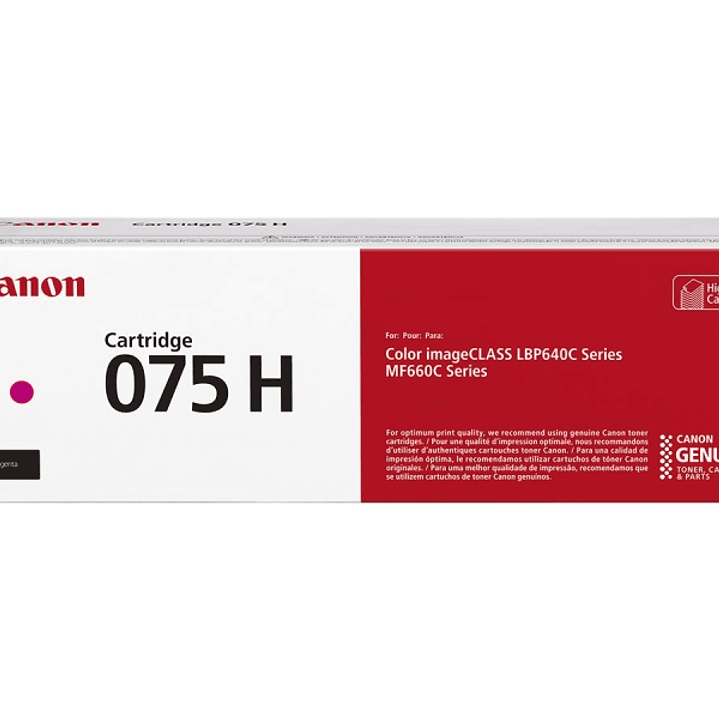 Canon 075H Magenta Cartucho de Toner Original - 6367C002 1