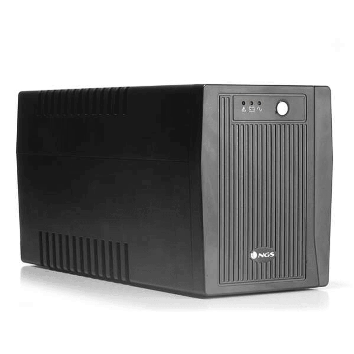 NGS Fortress 2000 V2 SAI 1500VA UPS 900W - Tecnologia Off Line - Funcion AVR - 4x Schukos - Proteccion Sobrecargas y Cortocircuitos 1