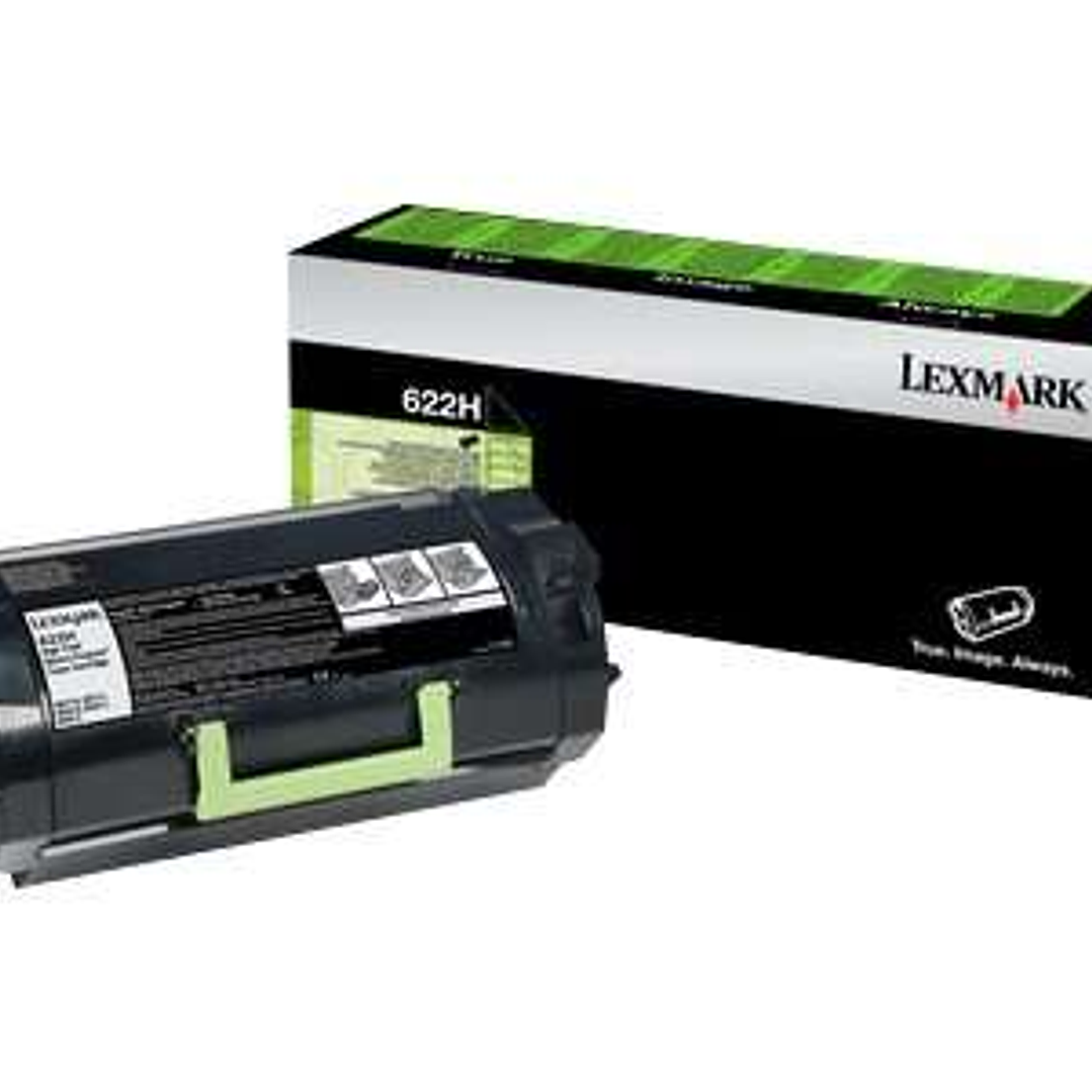 Lexmark MX710/MX711/MX810/MX811/MX812 Negro Cartucho de Toner Original - 62D2H00/622H 1