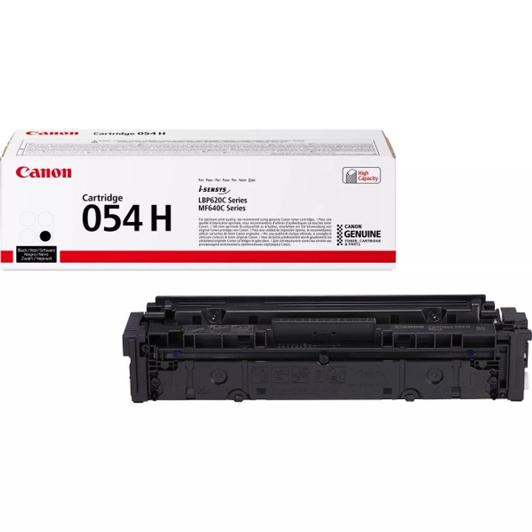 Canon 054H Negro Cartucho de Toner Original - 3028C002 1