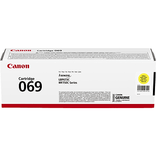 Canon 069 Amarillo Cartucho de Toner Original - 5091C002