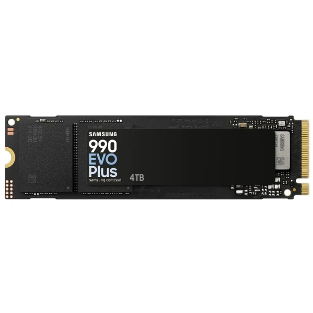 Samsung 990 EVO Plus Disco Duro Solido SSD M.2 4TB PCIe 5.0 x2 NVMe 2.0 NAND 1