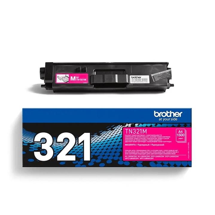 Brother TN321 Magenta Cartucho de Toner Original - TN321M 1