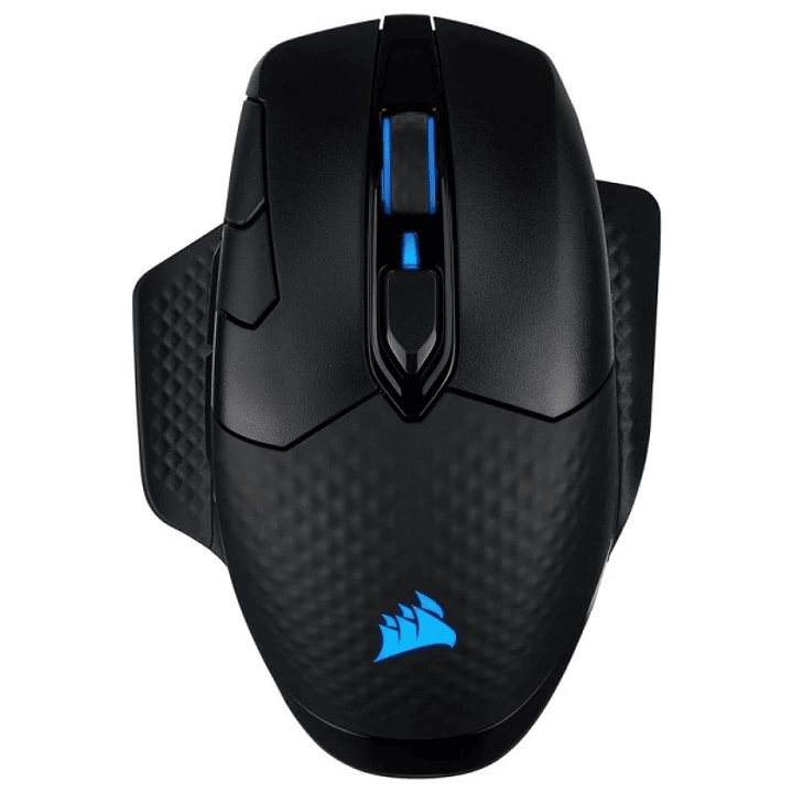 Corsair Dark Core RGB Pro SE Raton Gaming Inalambrico USB 18000DPI - 8 Botones Programables - Conmutadores Omron - Conexion Inalambrica o USB - Hasta  1