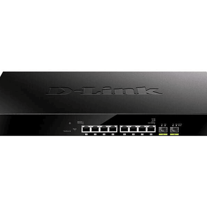 D-Link Switch Semigestionable 8 Puertos 2.5G + 2 Puertos 10G/1G PoE 1