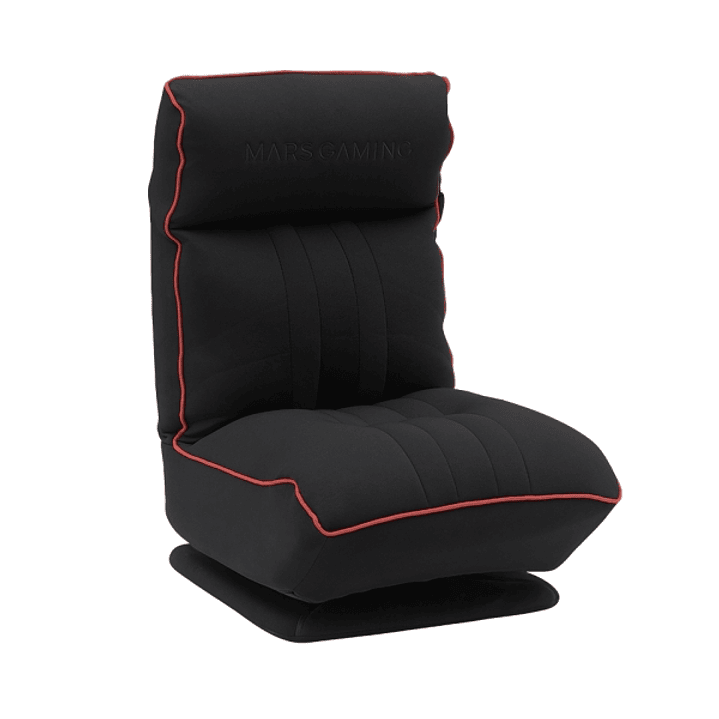 Mars Gaming MGC-THRONE Sofa Gaming de Espuma de Alta Densidad - Base con Rotacion 360º - Respaldo y Reposacabezas Ajustables - Plegable - Tejido Trans 1