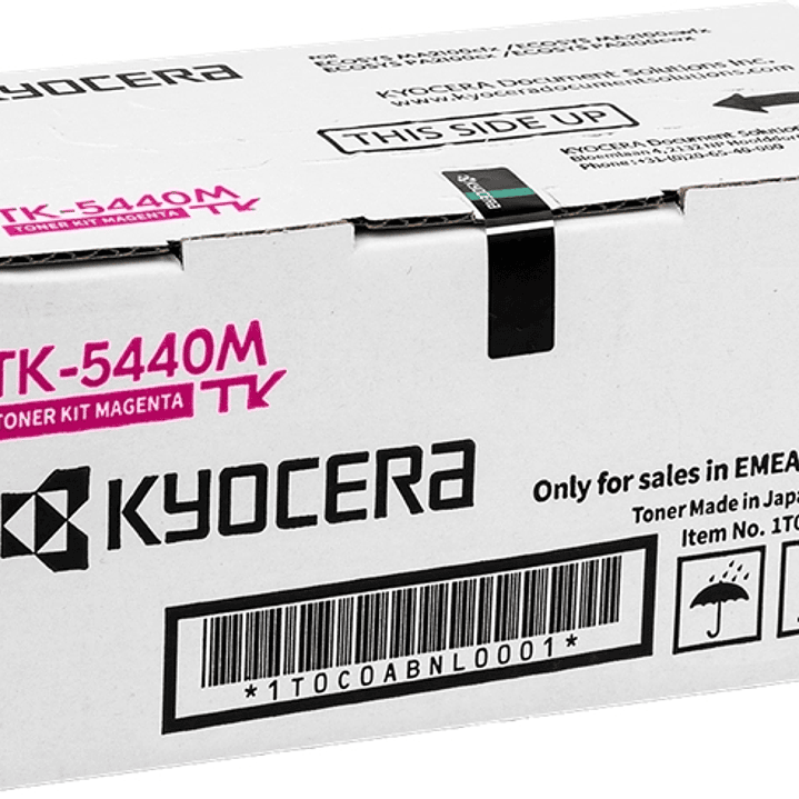 Kyocera TK5440 Magenta Cartucho de Toner Original - 1T0C0ABNL0/TK5440M 1