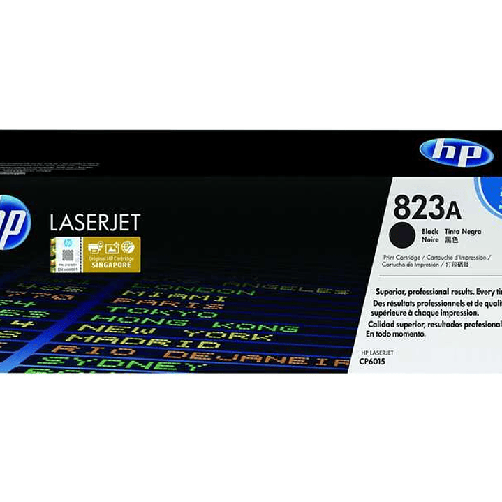 HP CB380A Negro Cartucho de Toner Original - 823A 1