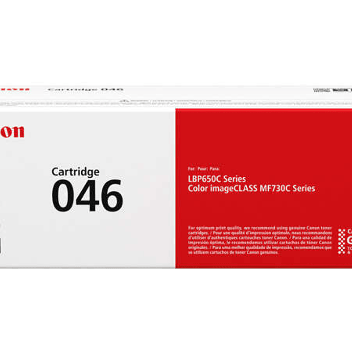 Canon 046 Amarillo Cartucho de Toner Original - 1247C002 1