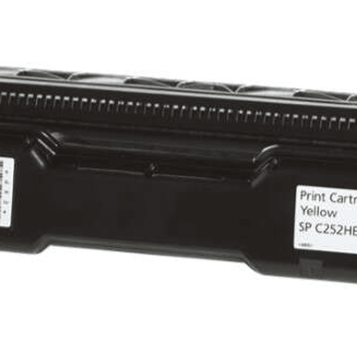Ricoh Aficio SPC252/SPC262 Amarillo Cartucho de Toner Original - 407719/SPC252HEY 1