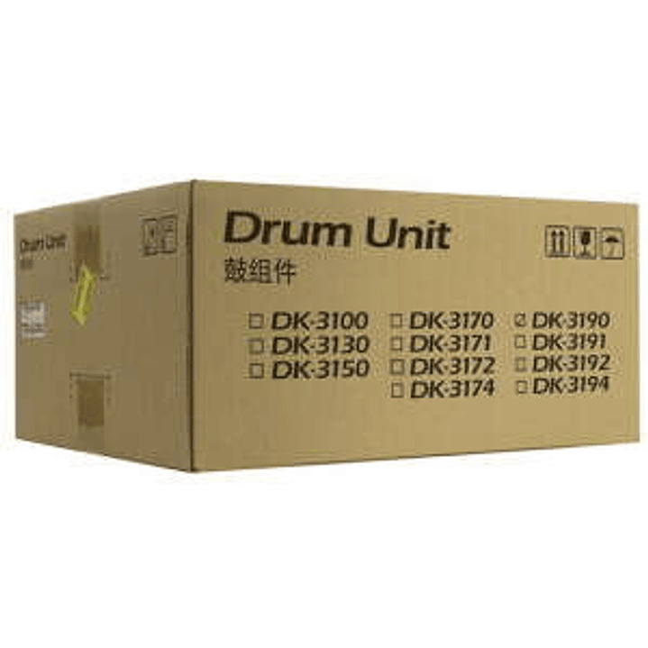 Kyocera DK3190 Negro Tambor de Imagen Original - 302T693031/302T693030 (Drum) 1