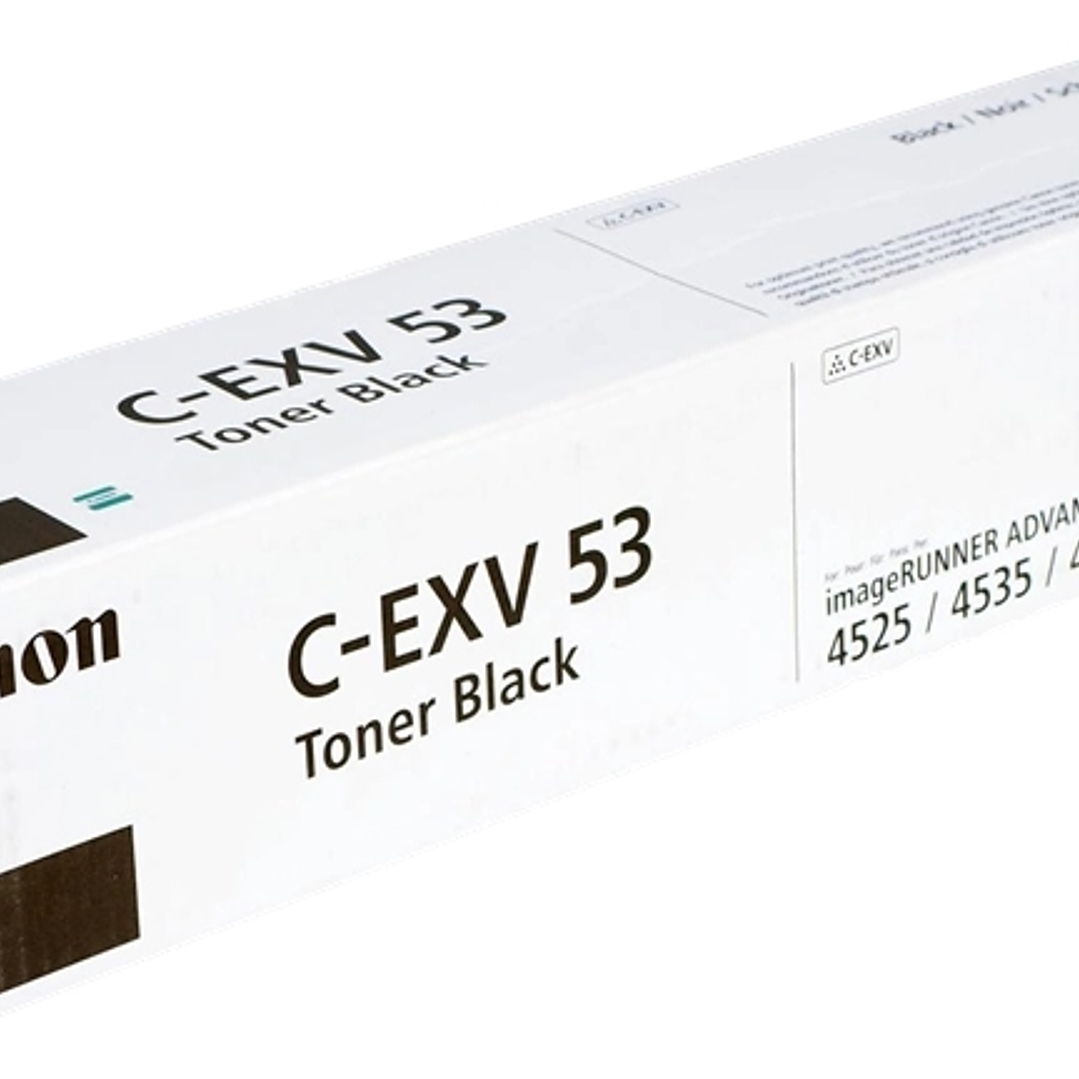 Canon CEXV53 Negro Cartucho de Toner Original - 0473C002 1