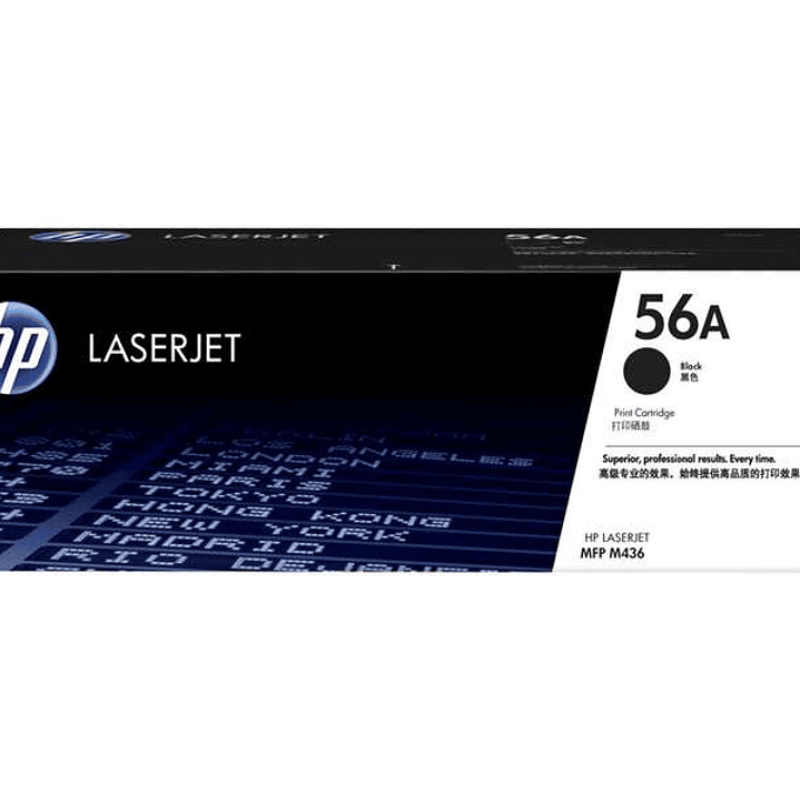 HP CF256A Negro Cartucho de Toner Original - 56A 1