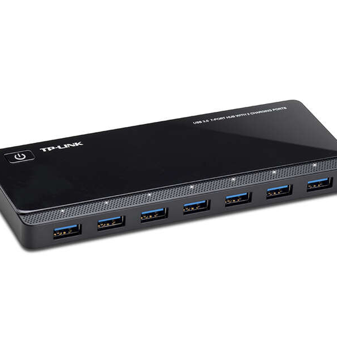 TP-Link UH720 Hub 7 Puertos USB 3.0 con 2 Puertos de Carga 1